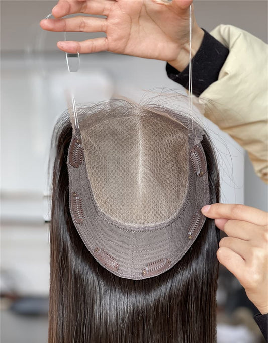 20inch 5*5 Lace Front +8*8 Toppers