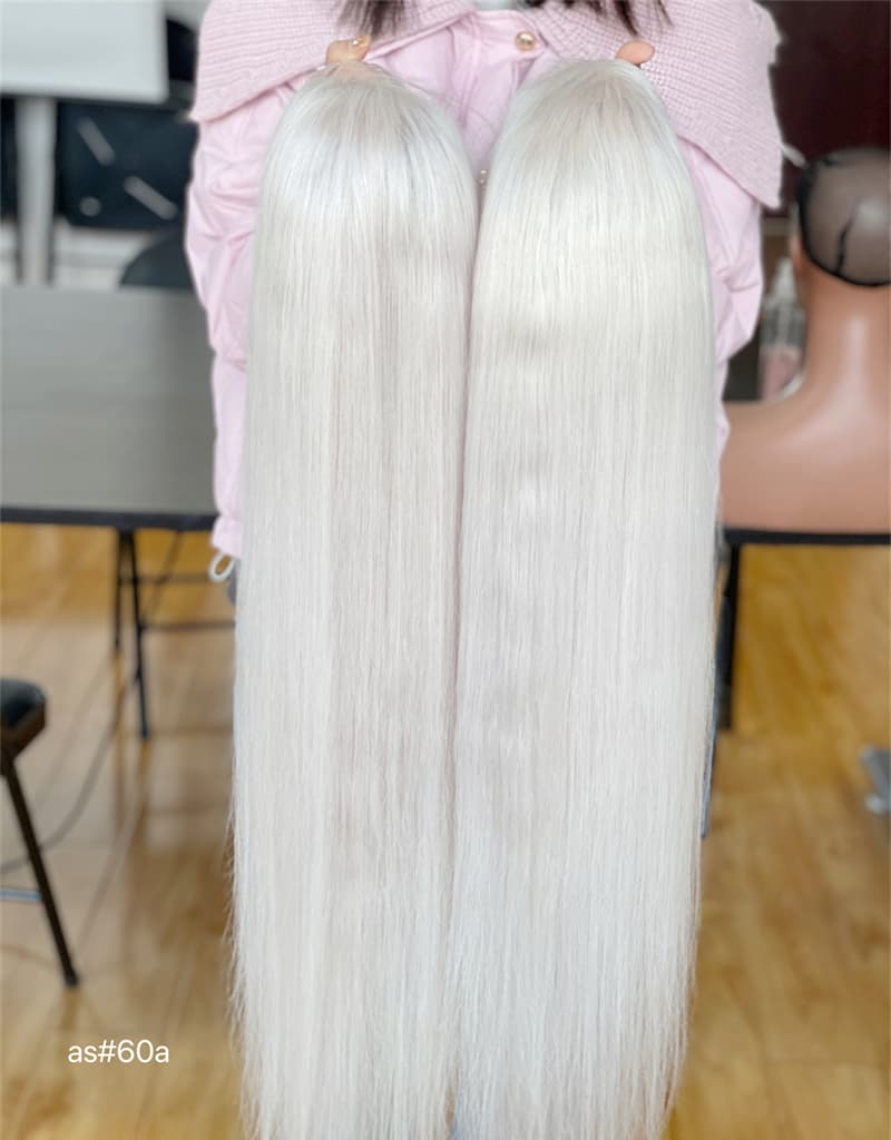 Snow White Straight HD 13x5 Patch Lace Front Wig