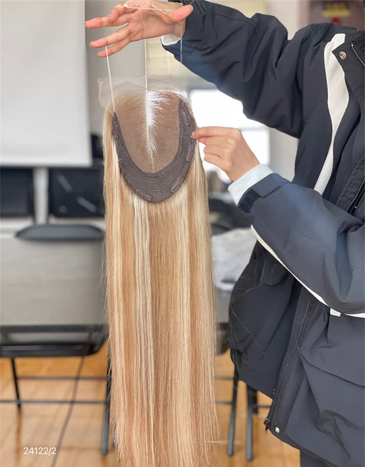 22inch 5*5 Lace Front +8*8 Toppers