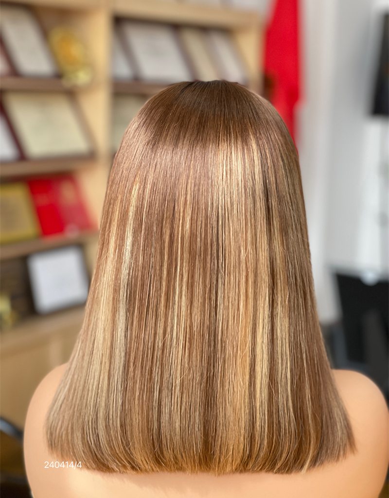 Ash Brown Bob HD 13x5 Patch Lace Front Wig