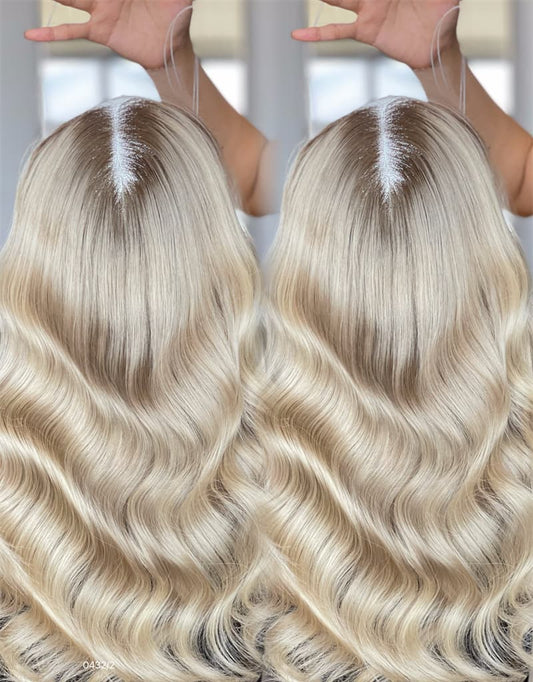 20inch 5*5 Lace Front +8*8 Toppers