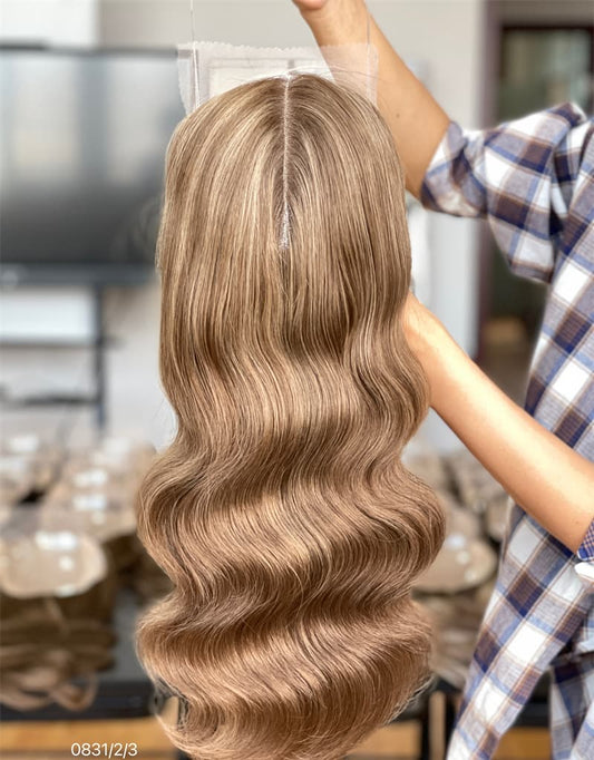 18inch 5*5 Lace Front +8*8 Toppers