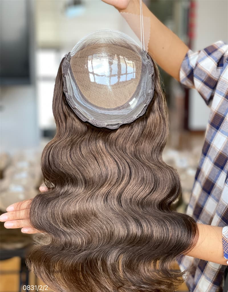 16inch 5*5 Lace Front +8*8 Toppers