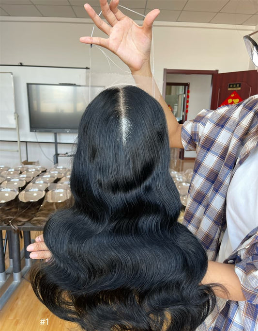 16inch 5*5 Lace Front +8*8 Toppers