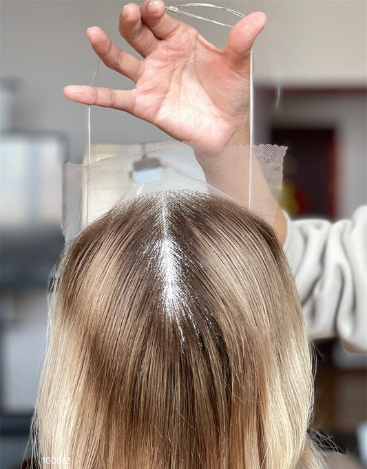 20inch 5*5 Lace Front +8*8 Toppers