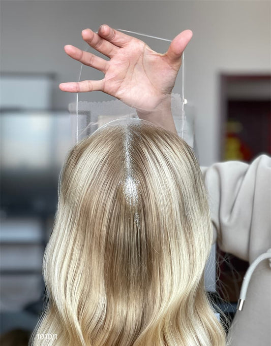 20inch 5*5 Lace Front +8*8 Toppers