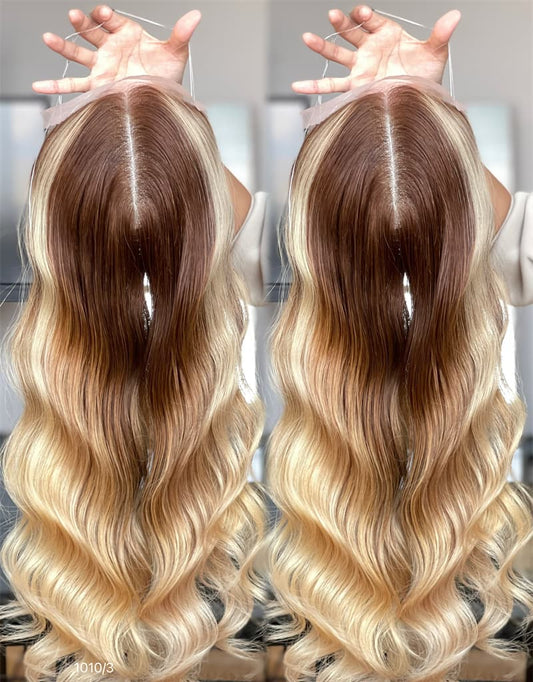 20inch 5*5 Lace Front +8*8 Toppers