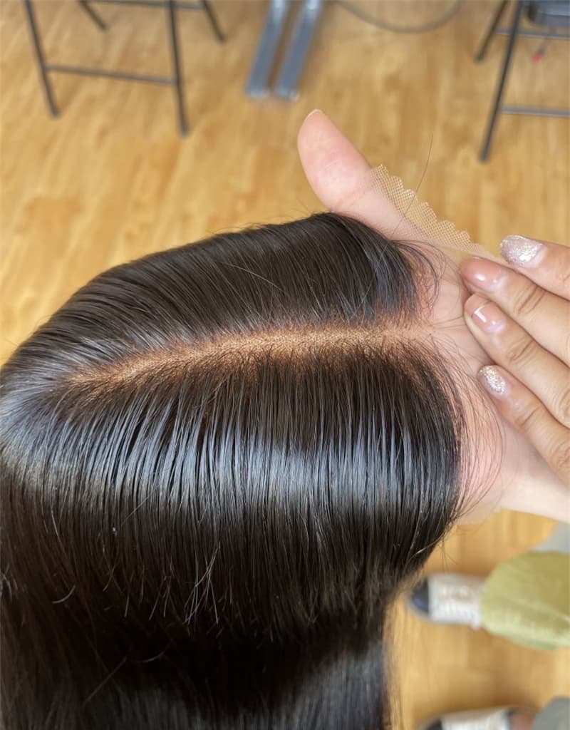 18inch 5*5 Lace Front +8*8 Toppers