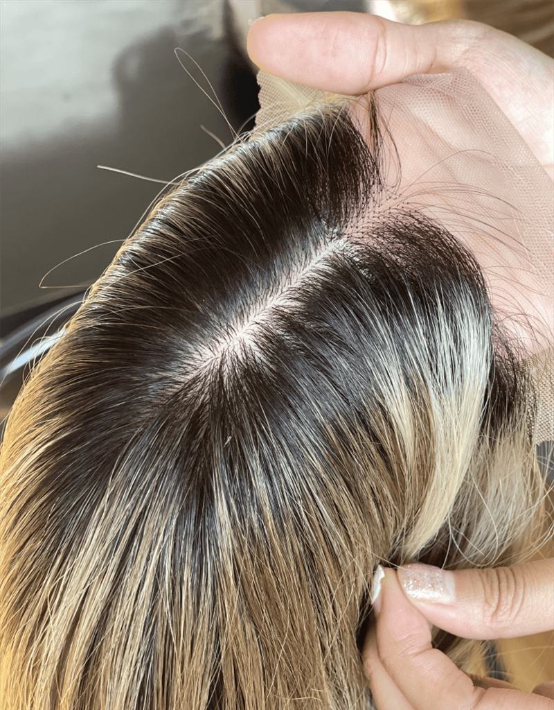 18inch 5*5 Lace Front +8*8 Toppers