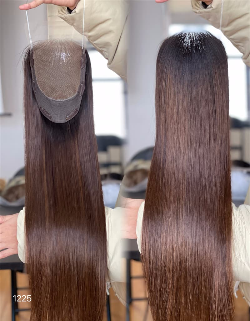 22inch 5*5 Lace Front +8*8 Toppers