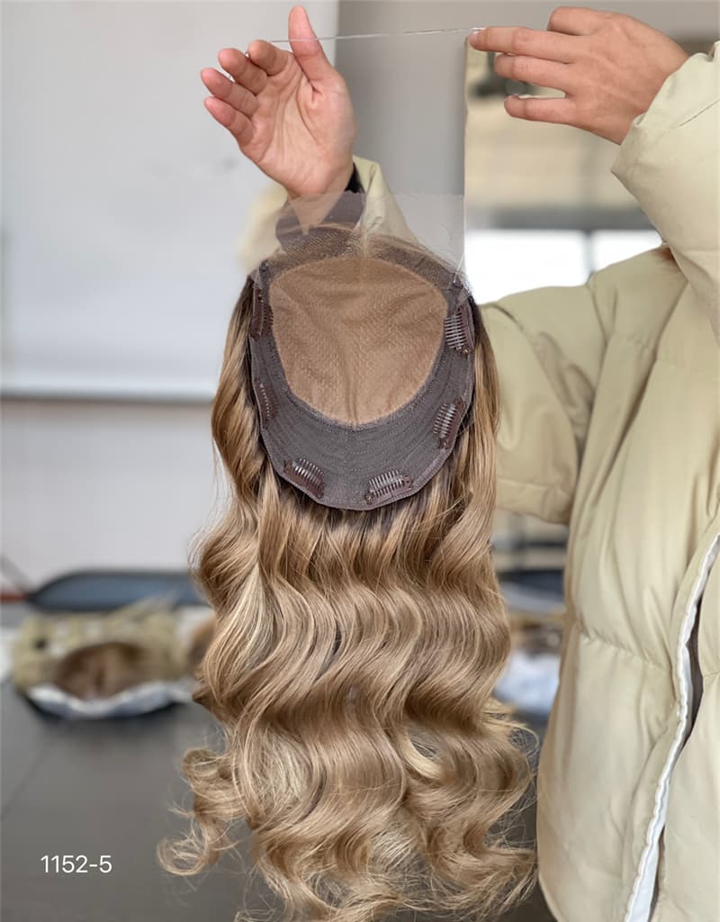 20inch 5*5 Lace Front +8*8 Toppers