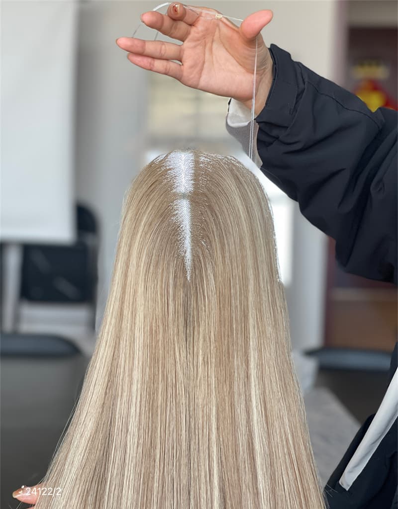 22inch 5*5 Lace Front +8*8 Toppers
