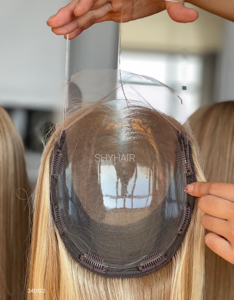 20inch 5*5 Lace Front +8*8 Toppers