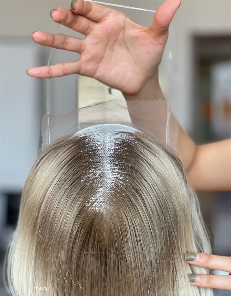 20inch 5*5 Lace Front +8*8 Toppers