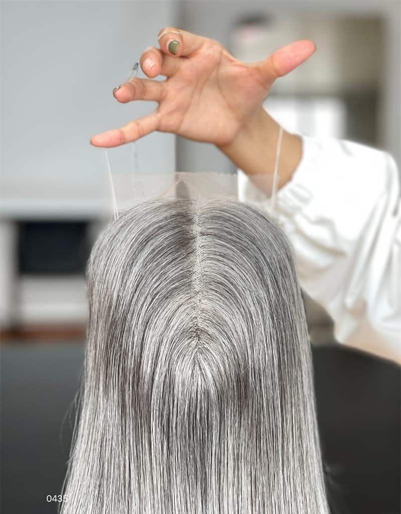 18inch 5*5 Lace Front +8*8 Toppers