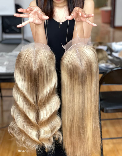 20inch 5*5 Lace Front +8*8 Toppers