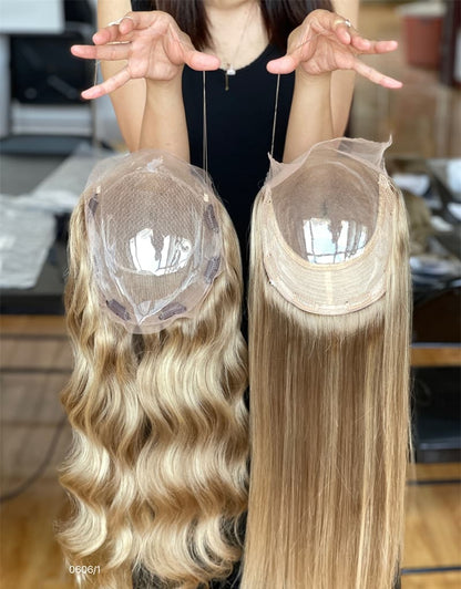 20inch 5*5 Lace Front +8*8 Toppers