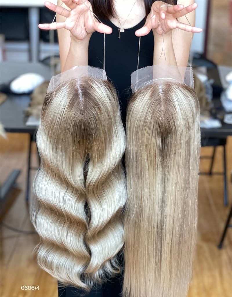 20inch 5*5 Lace Front +8*8 Toppers