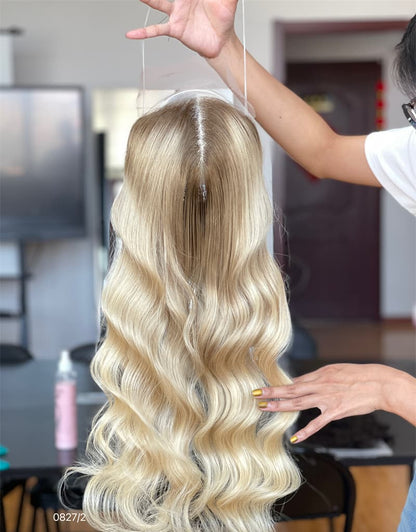 20inch 5*5 Lace Front +8*8 Toppers