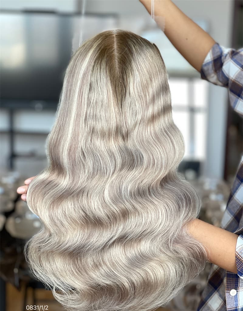 18inch 5*5 Lace Front +8*8 Toppers