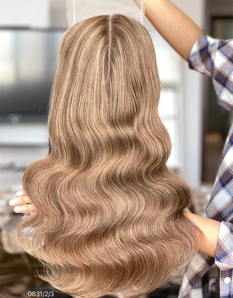 18inch 5*5 Lace Front +8*8 Toppers