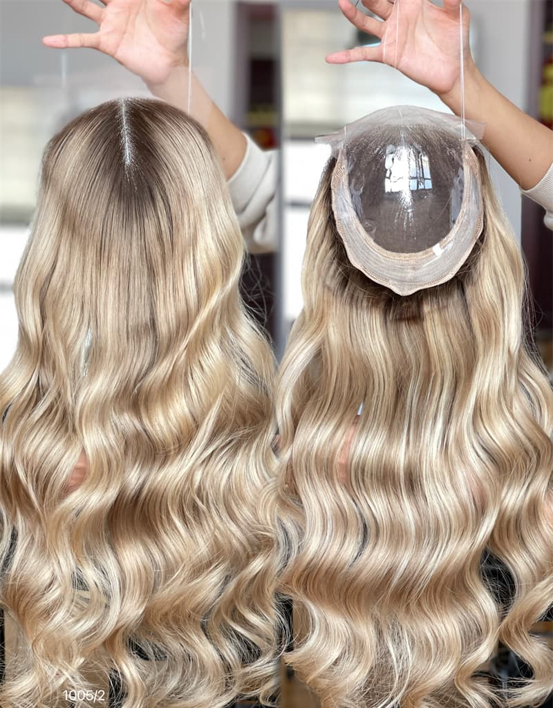 20inch 5*5 Lace Front +8*8 Toppers