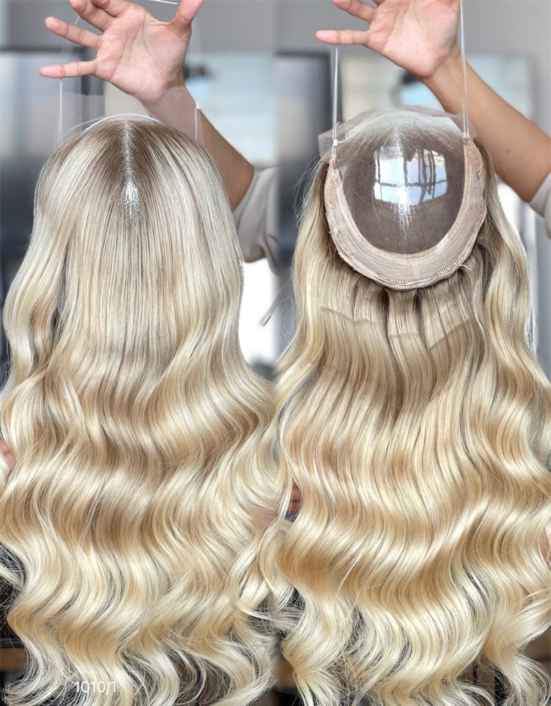 20inch 5*5 Lace Front +8*8 Toppers