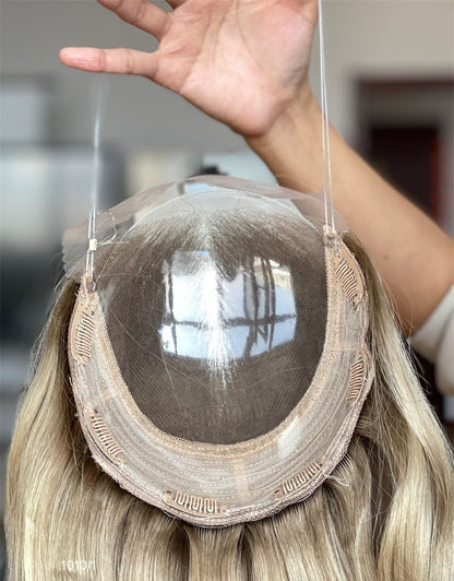 20inch 5*5 Lace Front +8*8 Toppers