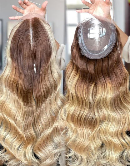 20inch 5*5 Lace Front +8*8 Toppers