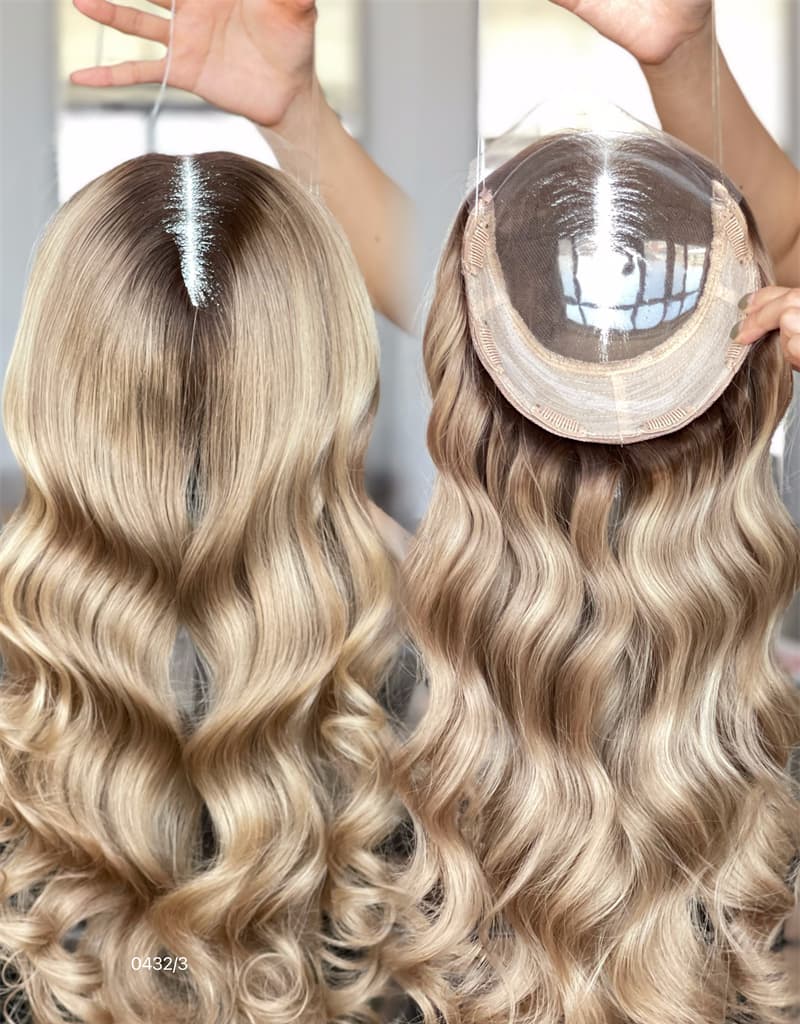 20inch 5*5 Lace Front +8*8 Toppers