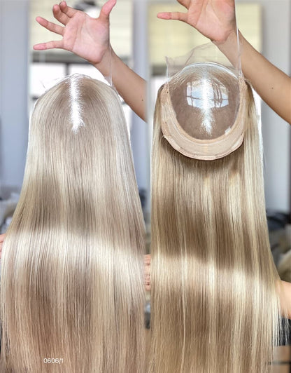 20inch 5*5 Lace Front +8*8 Toppers