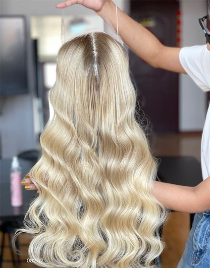 20inch 5*5 Lace Front +8*8 Toppers
