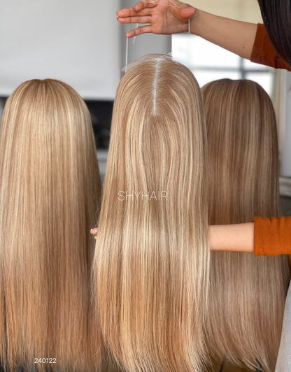 20inch 5*5 Lace Front +8*8 Toppers