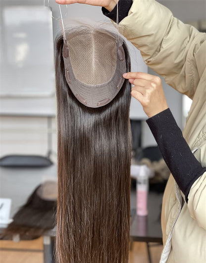 20inch 5*5 Lace Front +8*8 Toppers