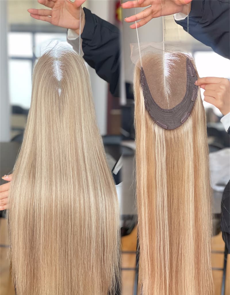 22inch 5*5 Lace Front +8*8 Toppers