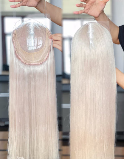 22inch 5*5 Lace Front +8*8 Toppers