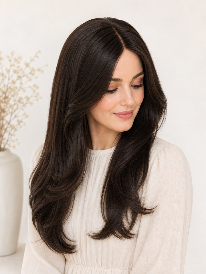 Human Hair Sheitel Wigs